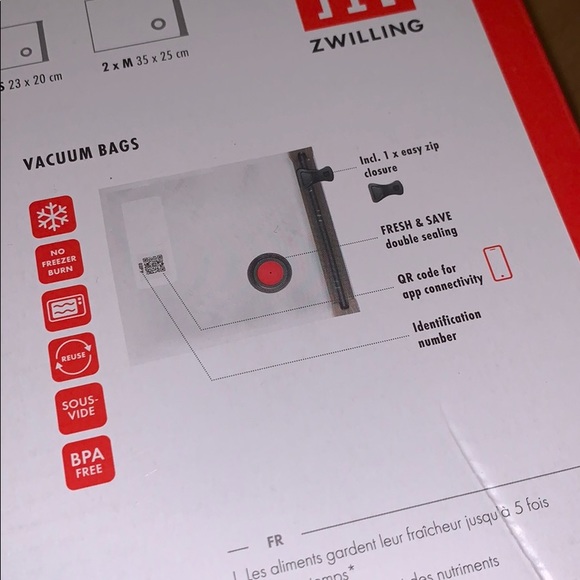 NIP Zwilling Fresh & Save Vacuum Starter Set - Picture 10 of 15